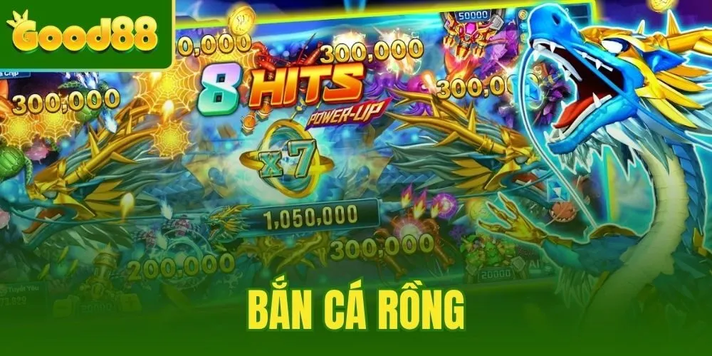Bắn Cá Rồng - Đồ Họa 3D Săn Boss Đổi Thưởng Trên Good88