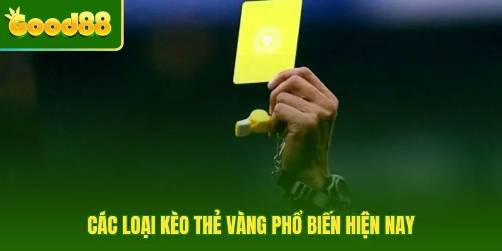 Các dạng cược phạt thẻ theo mốc tổng và cửa đội